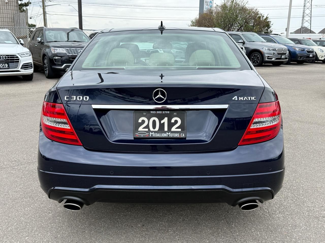 2012 Mercedes-Benz C-Class C 300 4MATIC  ONE OWNER CERTIFED MINT Photo