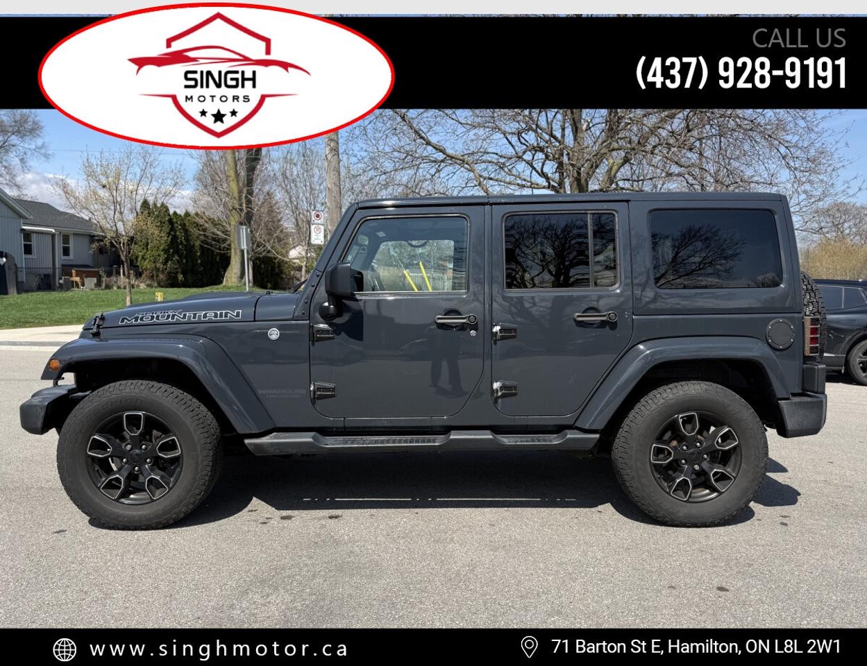 2017 Jeep Wrangler Unlimited Smoky Mountain 4WD Photo