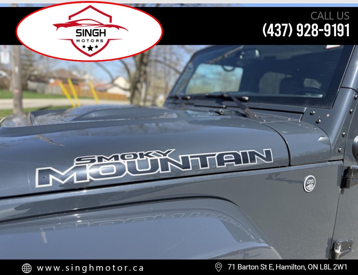 2017 Jeep Wrangler Unlimited Smoky Mountain 4WD Photo