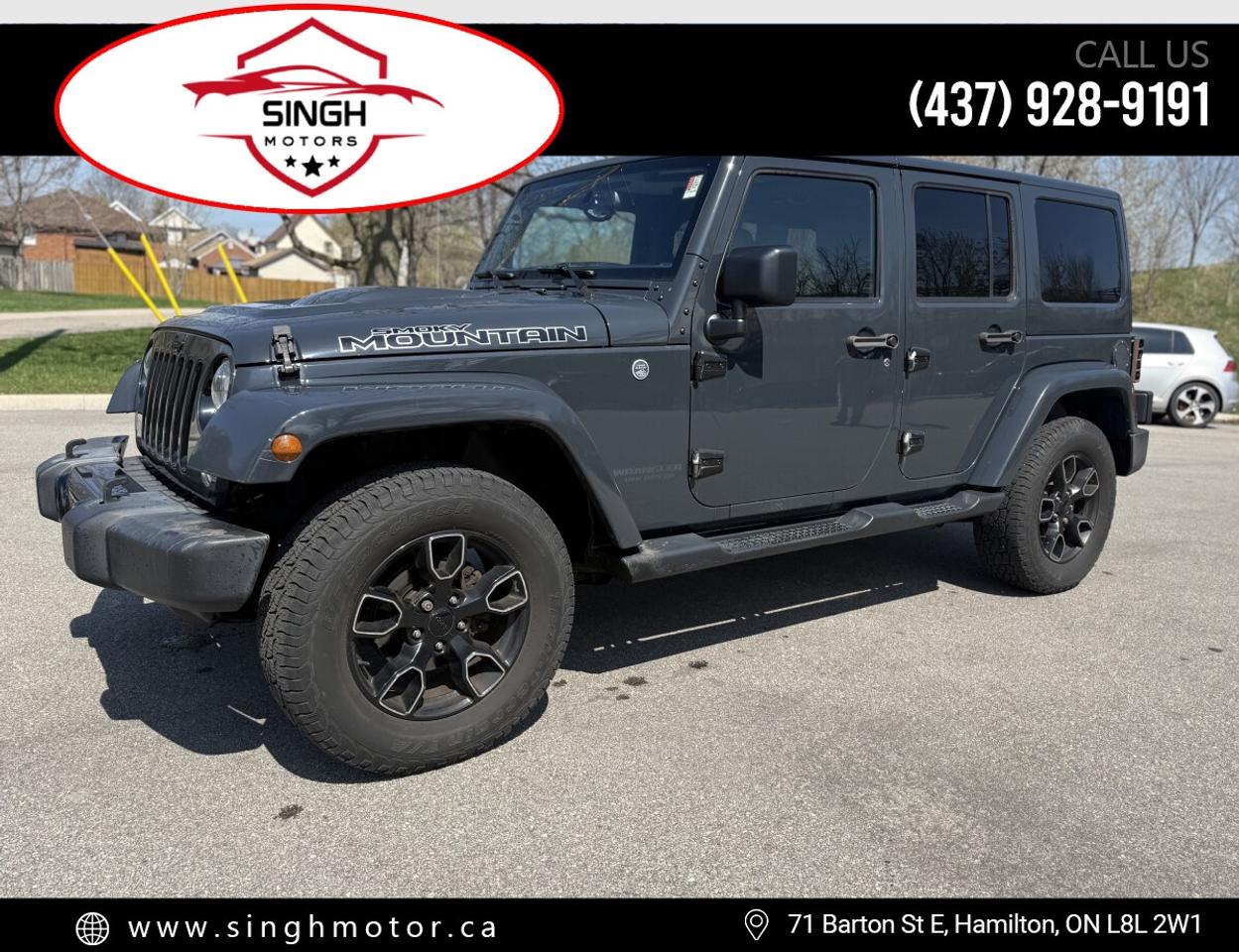2017 Jeep Wrangler Unlimited Smoky Mountain 4WD Photo