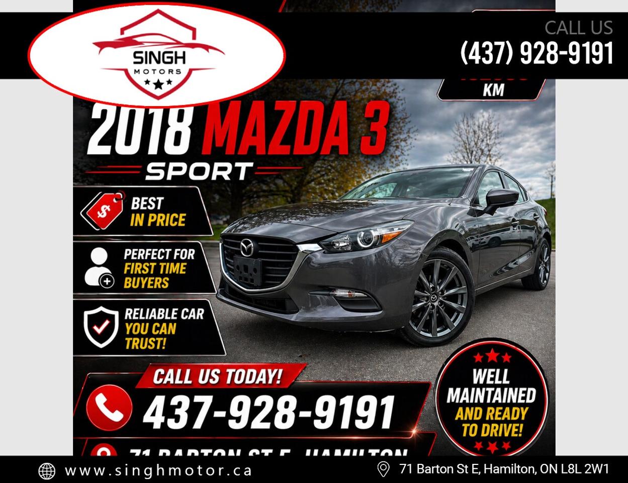 2018 Mazda Mazda3 Sport GS Photo