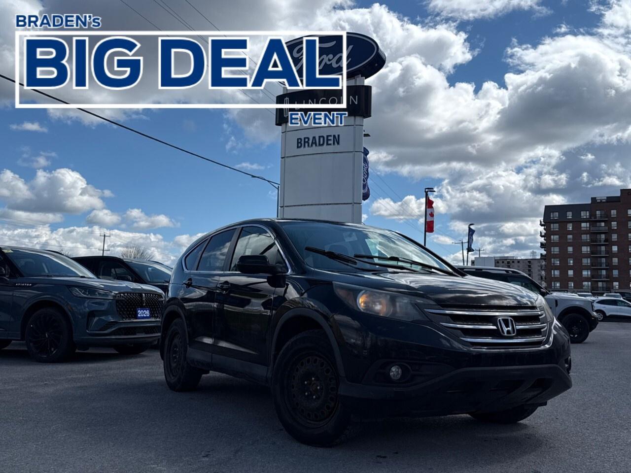 2014 Honda CR-V EX   AWD   SUNROOF   HEATED SEATS Photo0