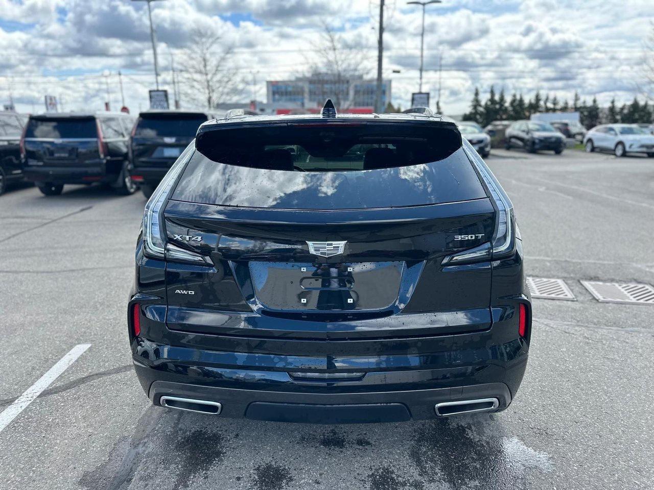 2024 Cadillac XT4 AWD 4dr Sport 20 Inch Wheels Adaptive Cruise Sunro Photo3