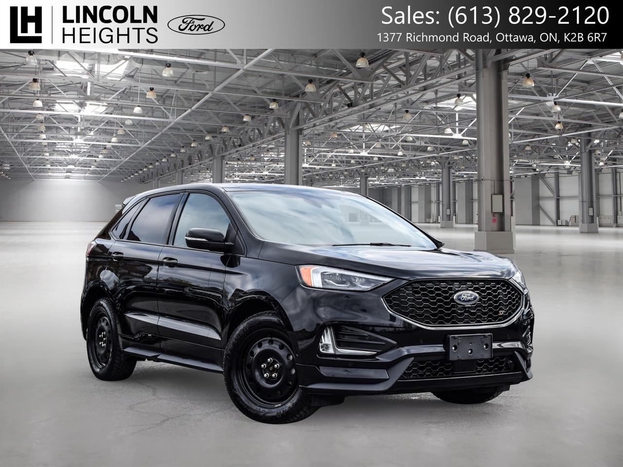 Contact us now: (613) 829-2120  Odometer is 12440 kilometers below market average!    2022 Ford 4D Sport Utility Edge Agate Black Metallic      AWD 2.7L V6 EcoBoost      A quality Lincoln Heights Ford Pre Owned Special!, AWD.    Here at Lincoln Heights we offer many options to help you find the vehicle that is right for you! Our New Vehicles come with a 3-year/60,000 km Major Component warranty and a 5-year/100,000 km Powertrain warranty. All of our Used Vehicles come with a Carfax Report and are delivered with a 3-month/5,000 km Major Component warranty or the remainder of the manufacture warranty, whichever is greater. Taxes and licensing extra, contact us at 613-829-2120 for more details!