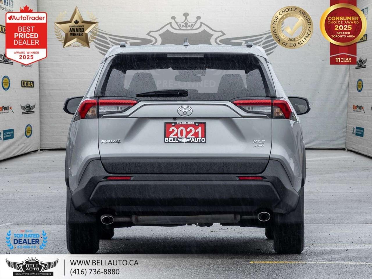 2021 Toyota RAV4 XLE   AWD   B.CAM   SUNROOF   DRIVEMODES   HTD SEATS   LOWKMS Photo