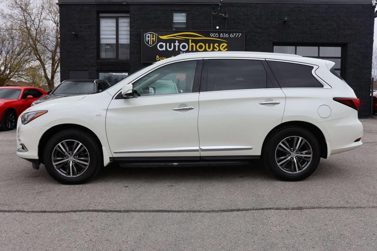 2018 Infiniti QX60 PURE-AWD-7PASS-R STARTER/360 CAM/NAV//LEATHER/P SEATS/H SEATS/KEYLESS/BLUETOOTH/SUNROOF Photo