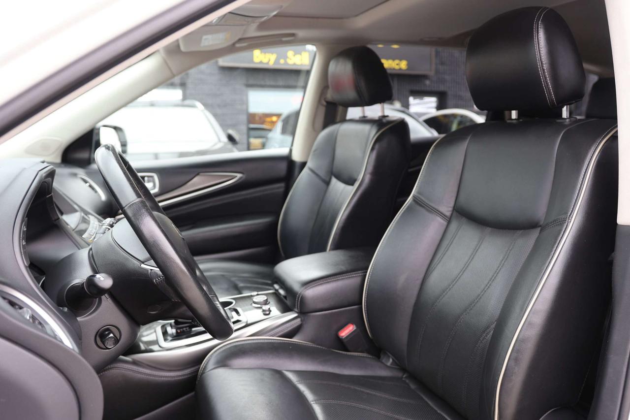 2018 Infiniti QX60 PURE-AWD-7PASS-R STARTER/360 CAM/NAV//LEATHER/P SEATS/H SEATS/KEYLESS/BLUETOOTH/SUNROOF Photo