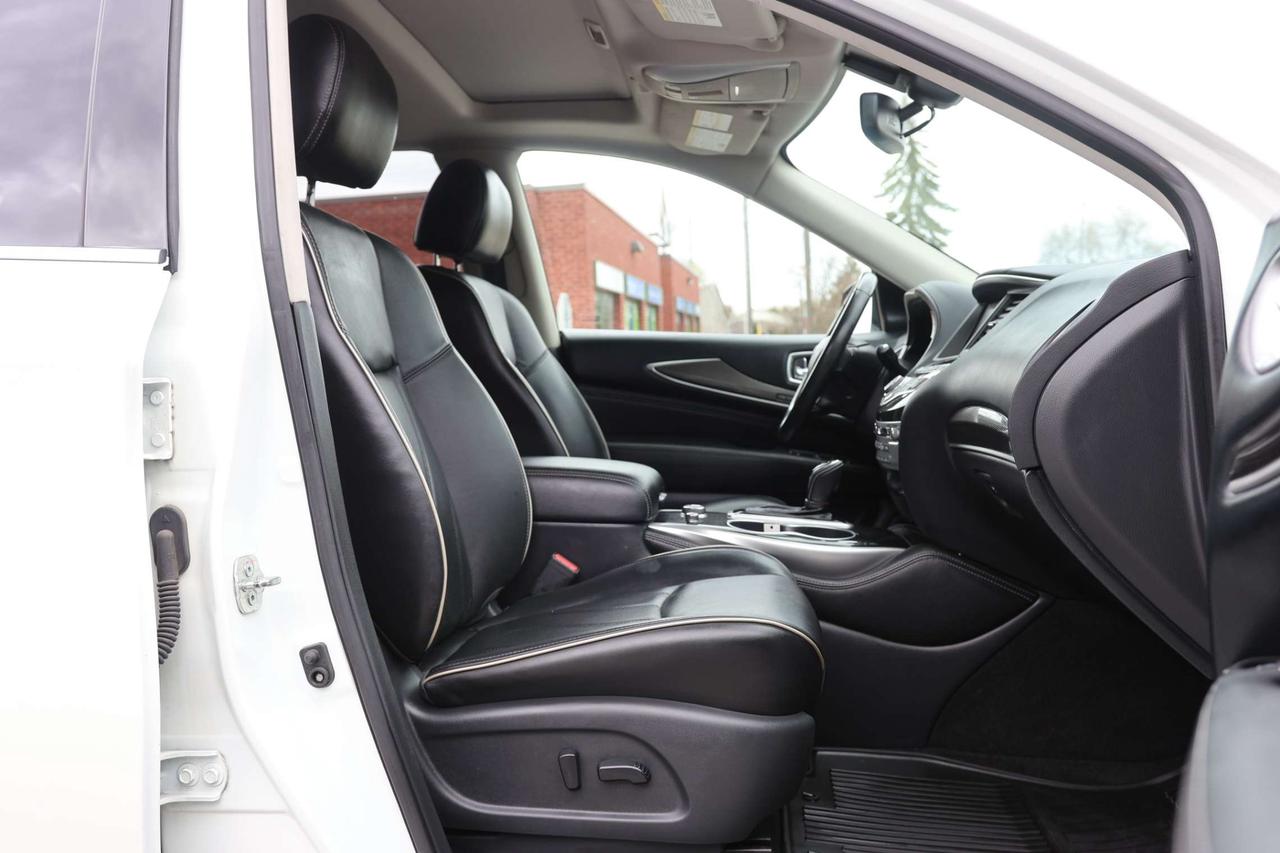 2018 Infiniti QX60 PURE-AWD-7PASS-R STARTER/360 CAM/NAV//LEATHER/P SEATS/H SEATS/KEYLESS/BLUETOOTH/SUNROOF Photo
