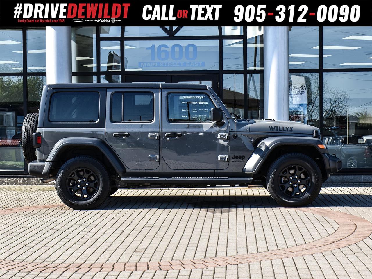 2020 Jeep WRANGLER UNLIMITED WILLYS   V6 ENGINE   ONE OWNER Photo3