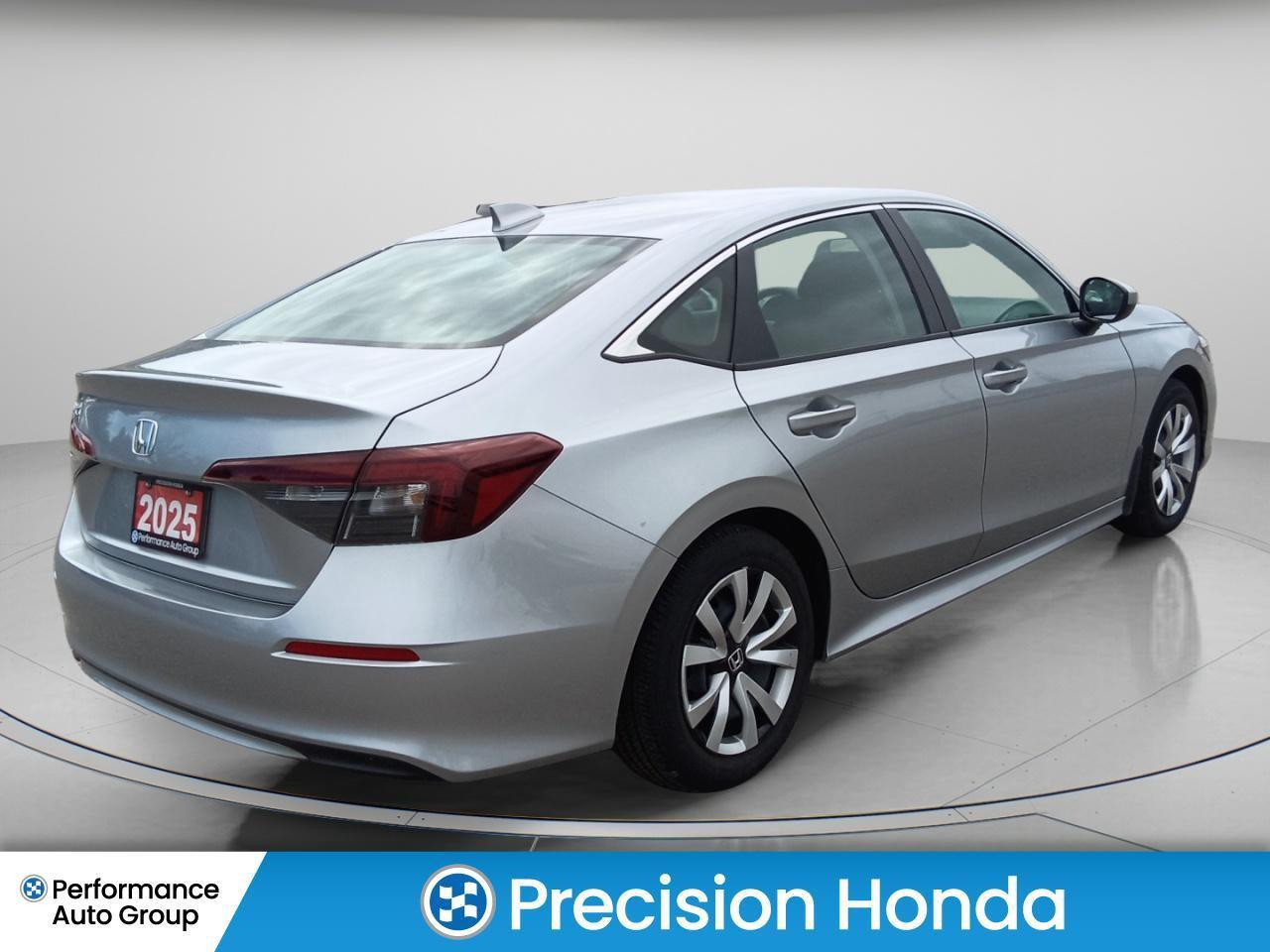 2025 Honda Civic LX CarPlay Bluetooth Rear Camera Low Kms Photo