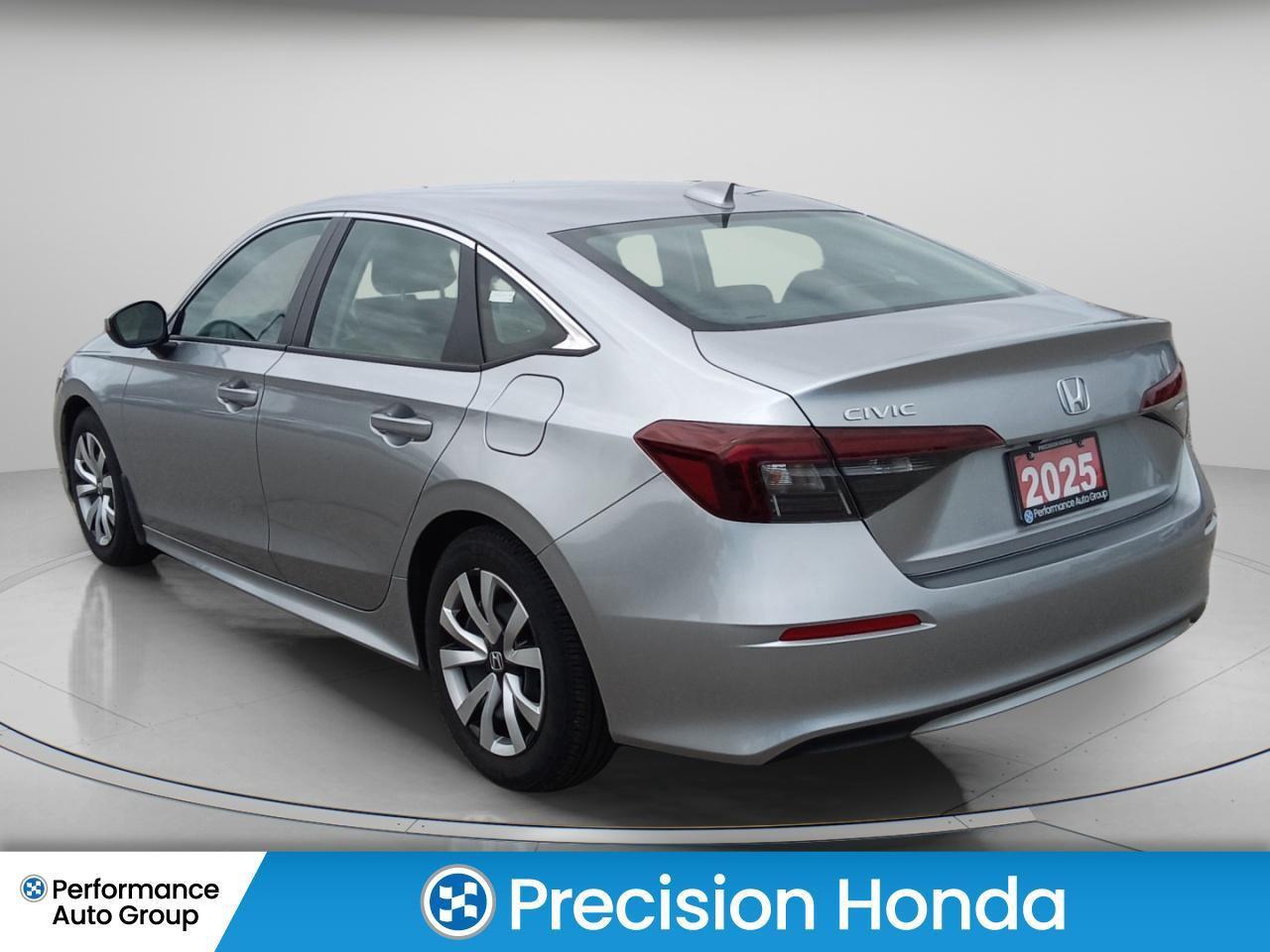 2025 Honda Civic LX CarPlay Bluetooth Rear Camera Low Kms Photo