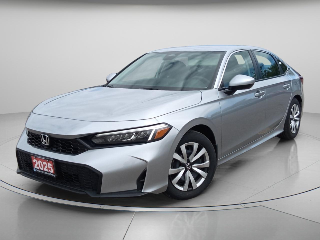 2025 Honda Civic LX CarPlay Bluetooth Rear Camera Low Kms Photo