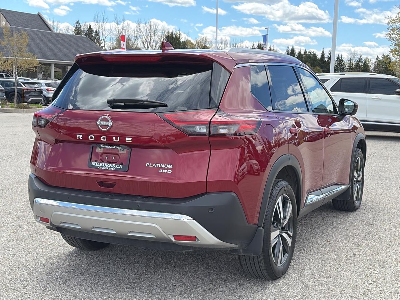 2023 Nissan Rogue Platinum AWD   Nav.   Pano Roof   Leather   HUD Photo3