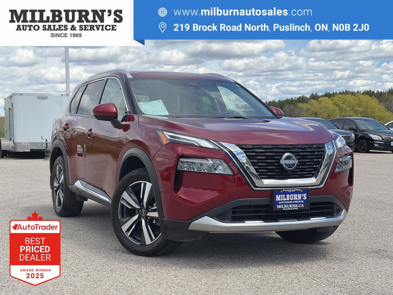 2023 Nissan Rogue Platinum AWD   Nav.   Pano Roof   Leather   HUD Photo
