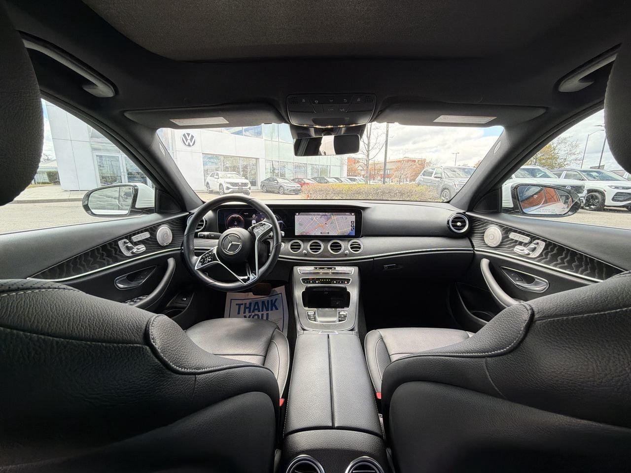 2023 Mercedes-Benz E350 4MATIC Sedan Woodgrain Interior Trim  Alloy Wheels Photo