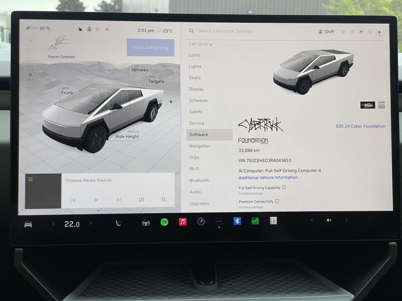 2024 Tesla Cybertruck AWD FOUNDATION SERIES   FSD & Premium Connectivity Photo