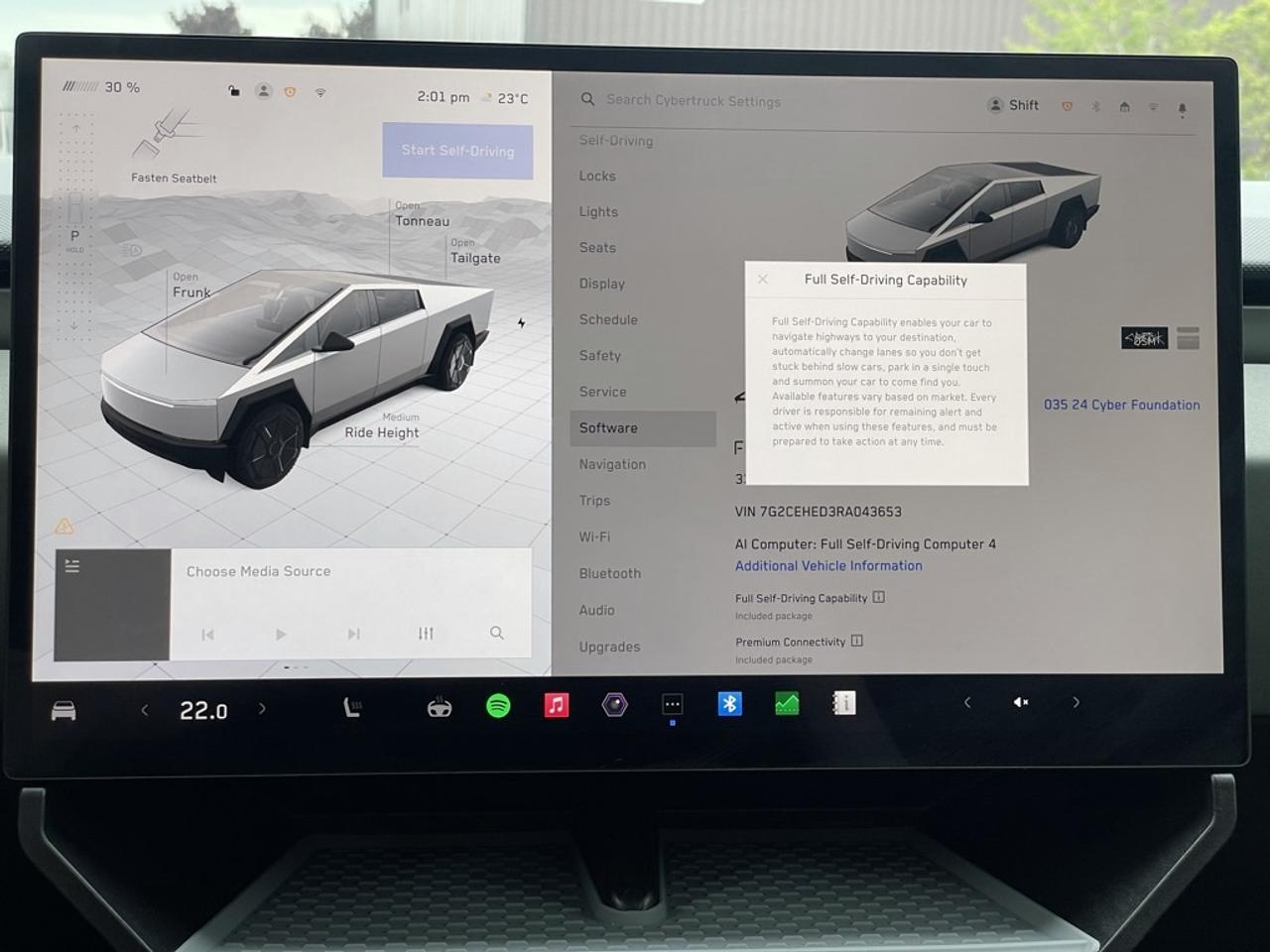 2024 Tesla Cybertruck AWD FOUNDATION SERIES   FSD & Premium Connectivity Photo