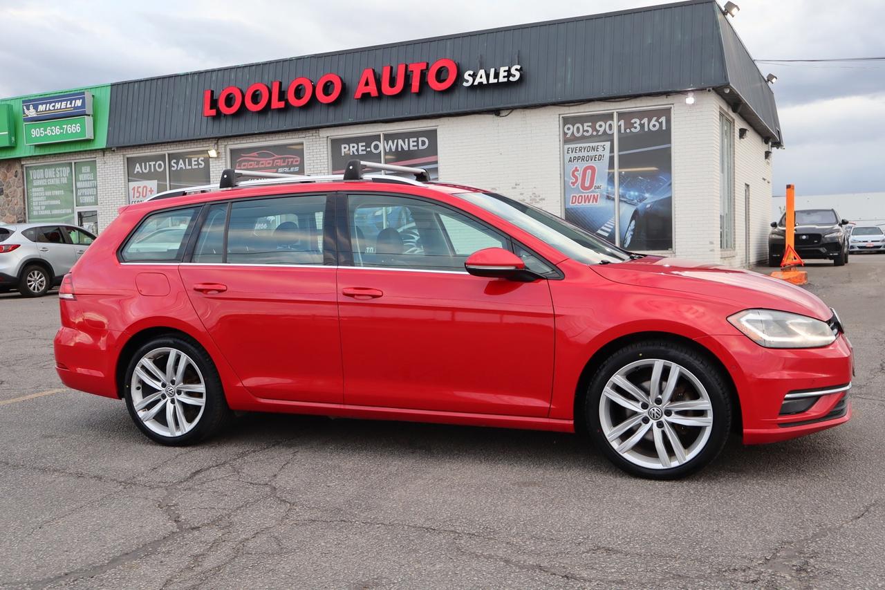 2018 Volkswagen Golf SportWagen Highline   No Accident   Clean Carfax   Safety Cer Photo0