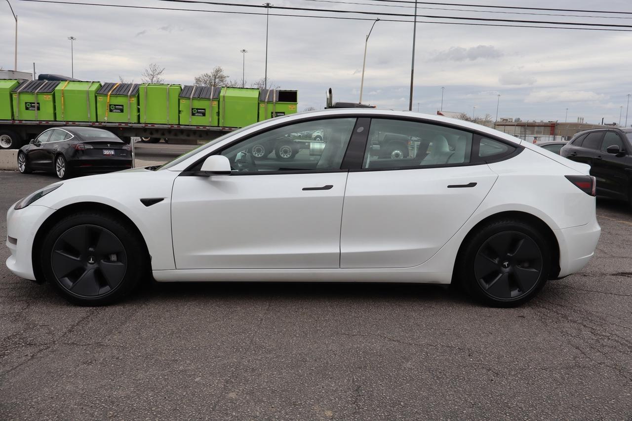 2022 Tesla Model 3 Standard Range Plus   No Accident   White Interior Photo