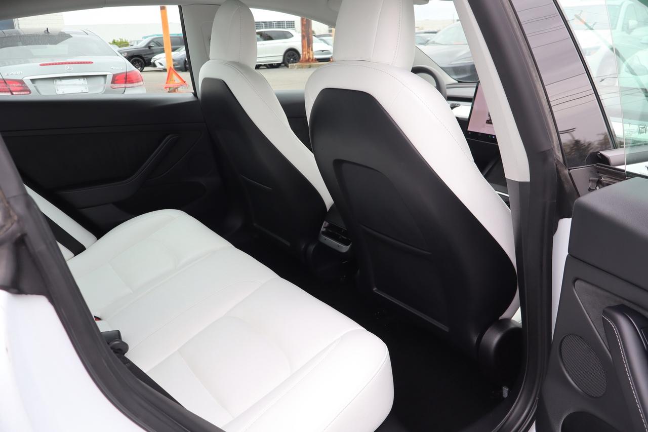 2022 Tesla Model 3 Standard Range Plus   No Accident   White Interior Photo