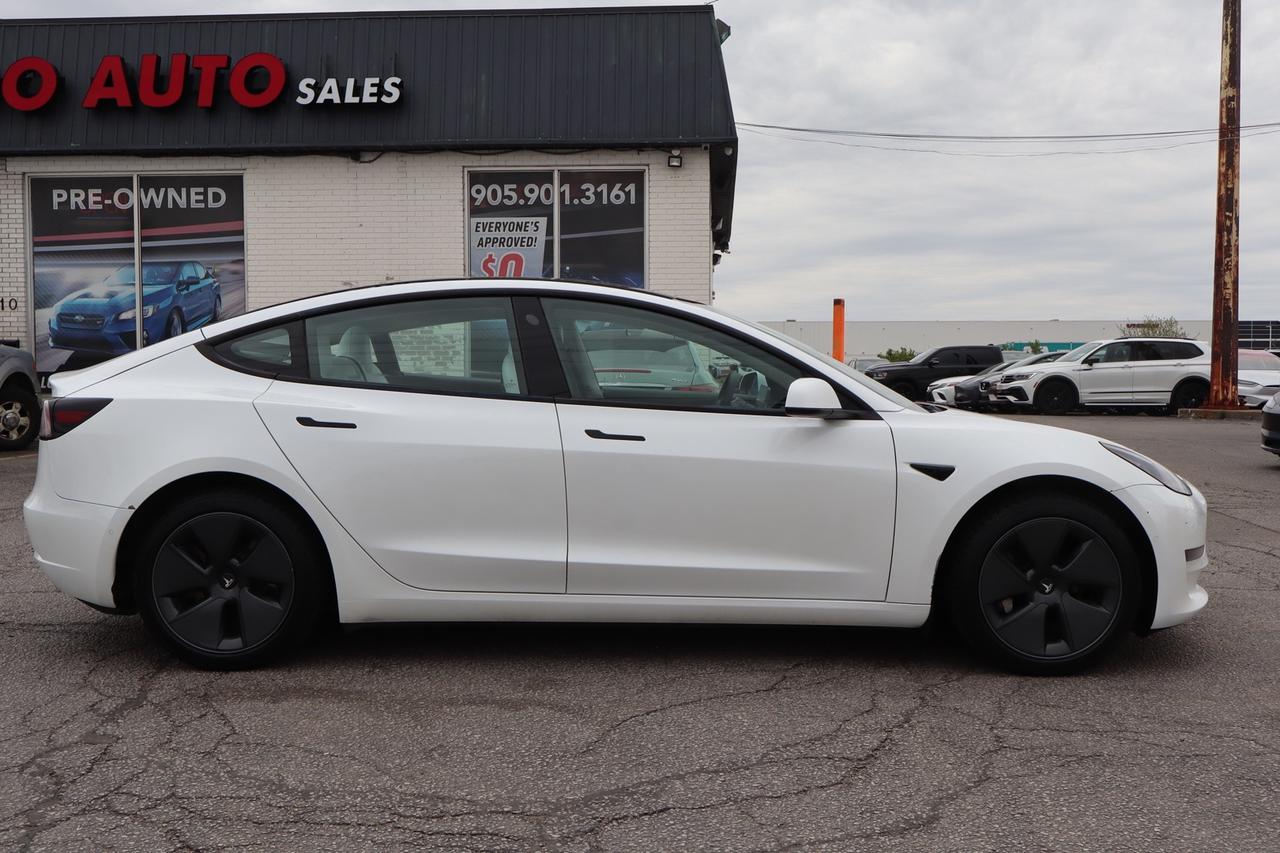 2022 Tesla Model 3 Standard Range Plus   No Accident   White Interior Photo