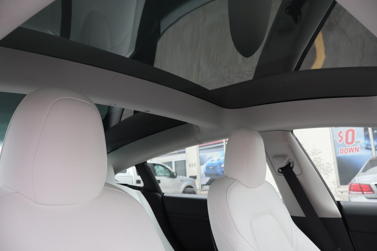 2022 Tesla Model 3 Standard Range Plus   No Accident   White Interior Photo