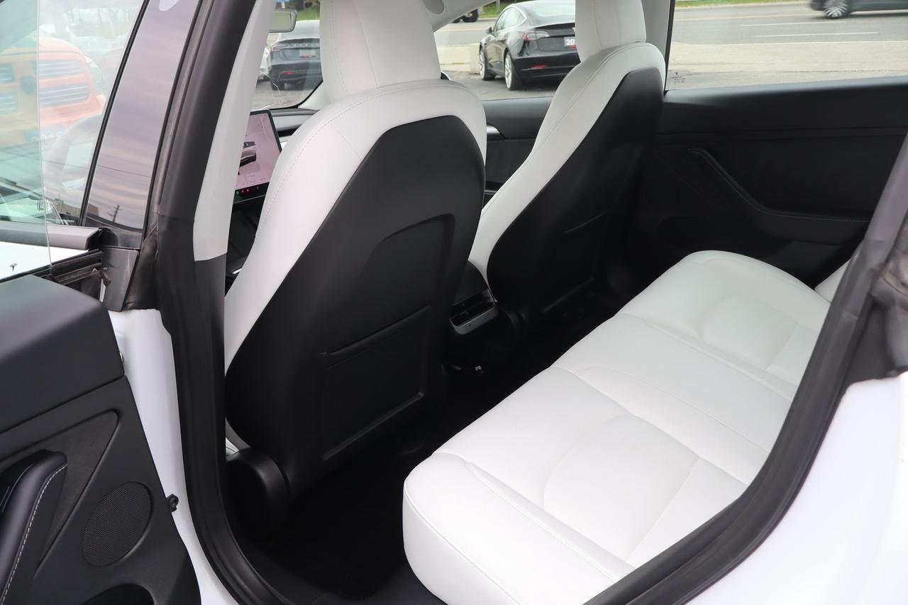 2022 Tesla Model 3 Standard Range Plus   No Accident   White Interior Photo