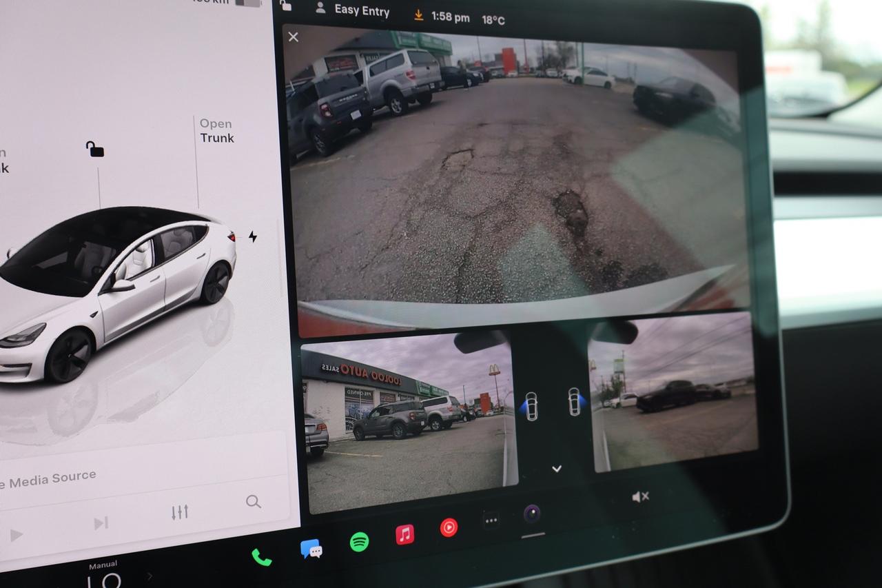 2022 Tesla Model 3 Standard Range Plus   No Accident   White Interior Photo