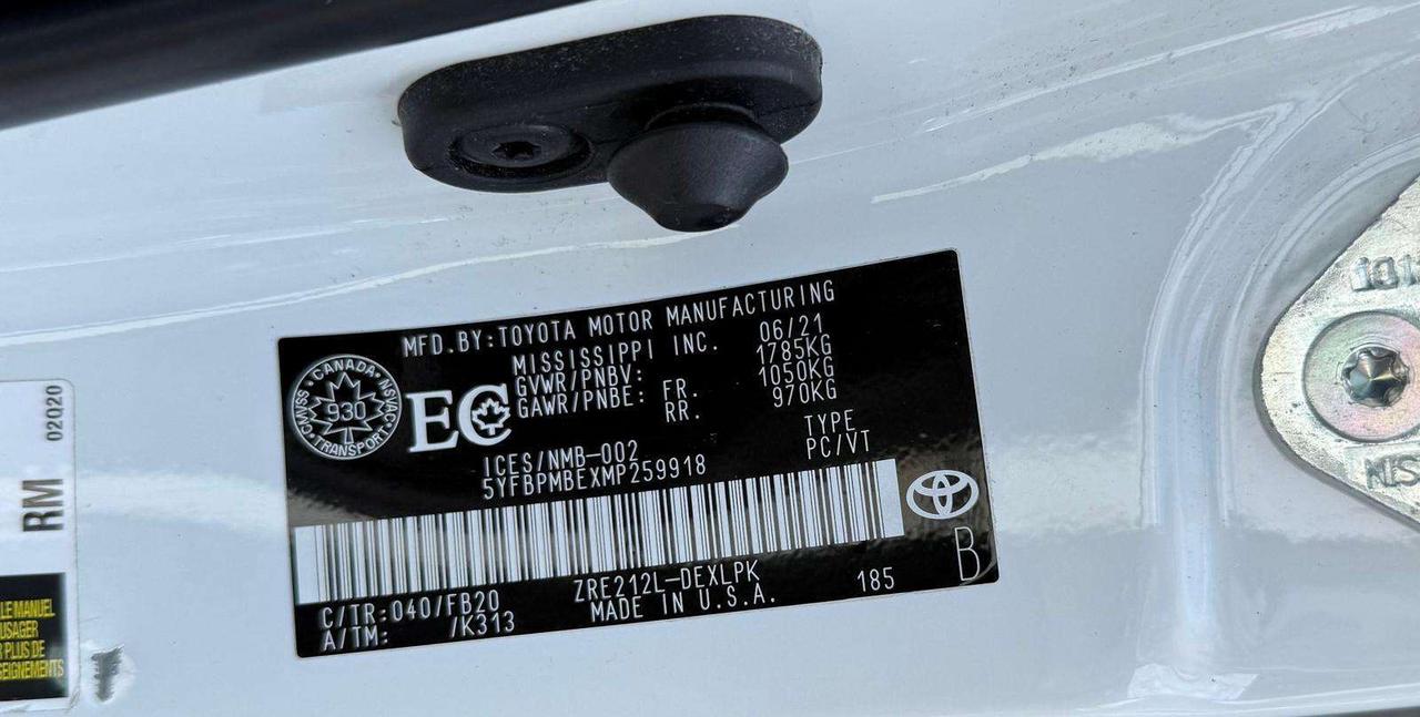 2021 Toyota Corolla LE 1 Owner Certified Photo