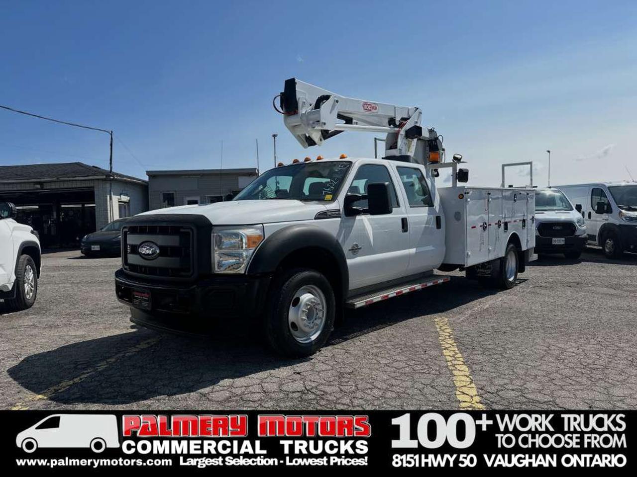 2011 Ford F-550 Crew Cab 40FT Skytel Bucket Truck Diesel *CERTIFIED* Photo