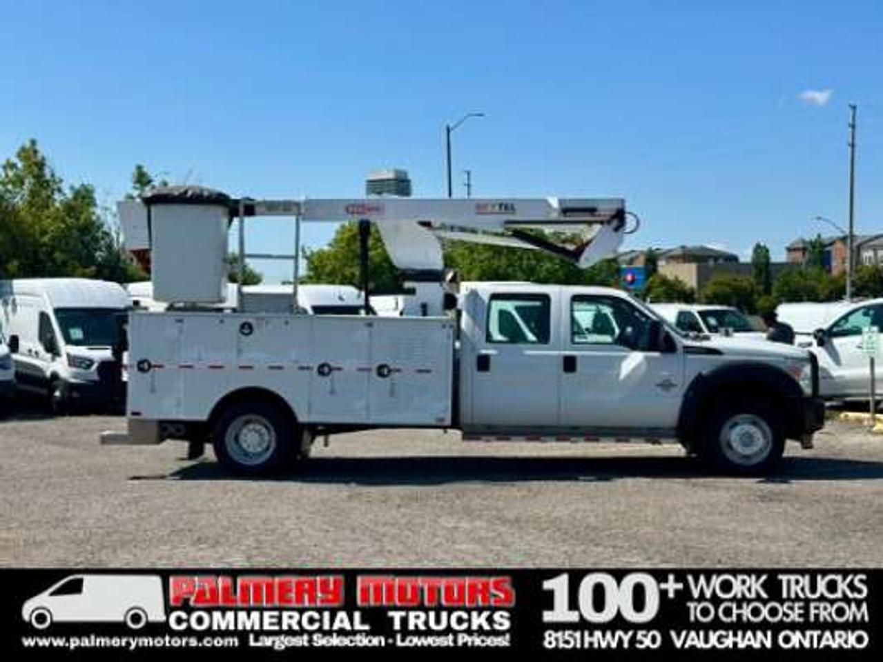 2011 Ford F-550 Crew Cab 40FT Skytel Bucket Truck Diesel *CERTIFIED* Photo