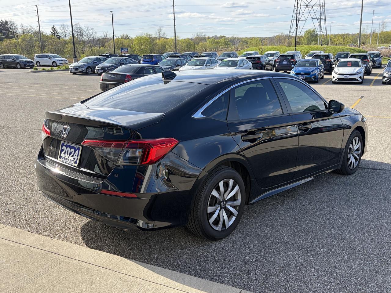 2024 Honda Civic Sedan LX-B CVT FWD   Clean Carfax   One Owner Photo4