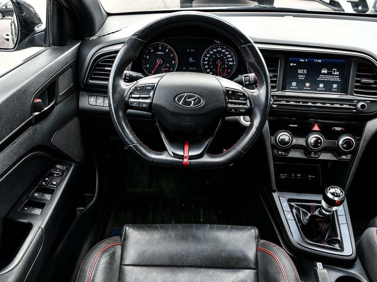 2019 Hyundai Elantra SPORT   2SET RIM&TIRE   MAN   LEATHER   SOLD ASIS Photo