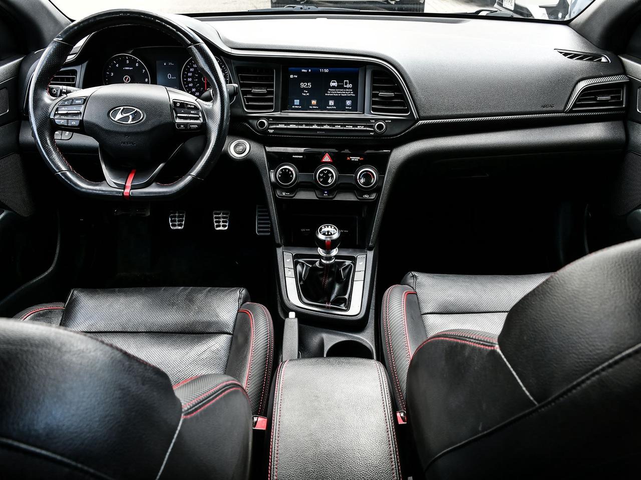 2019 Hyundai Elantra SPORT   2SET RIM&TIRE   MAN   LEATHER   SOLD ASIS Photo