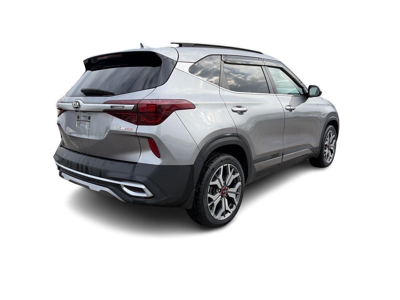 2021 Kia Seltos SX AWD HUD   Bose Spkrs   Sunroof   Vent & Htd Sea Photo