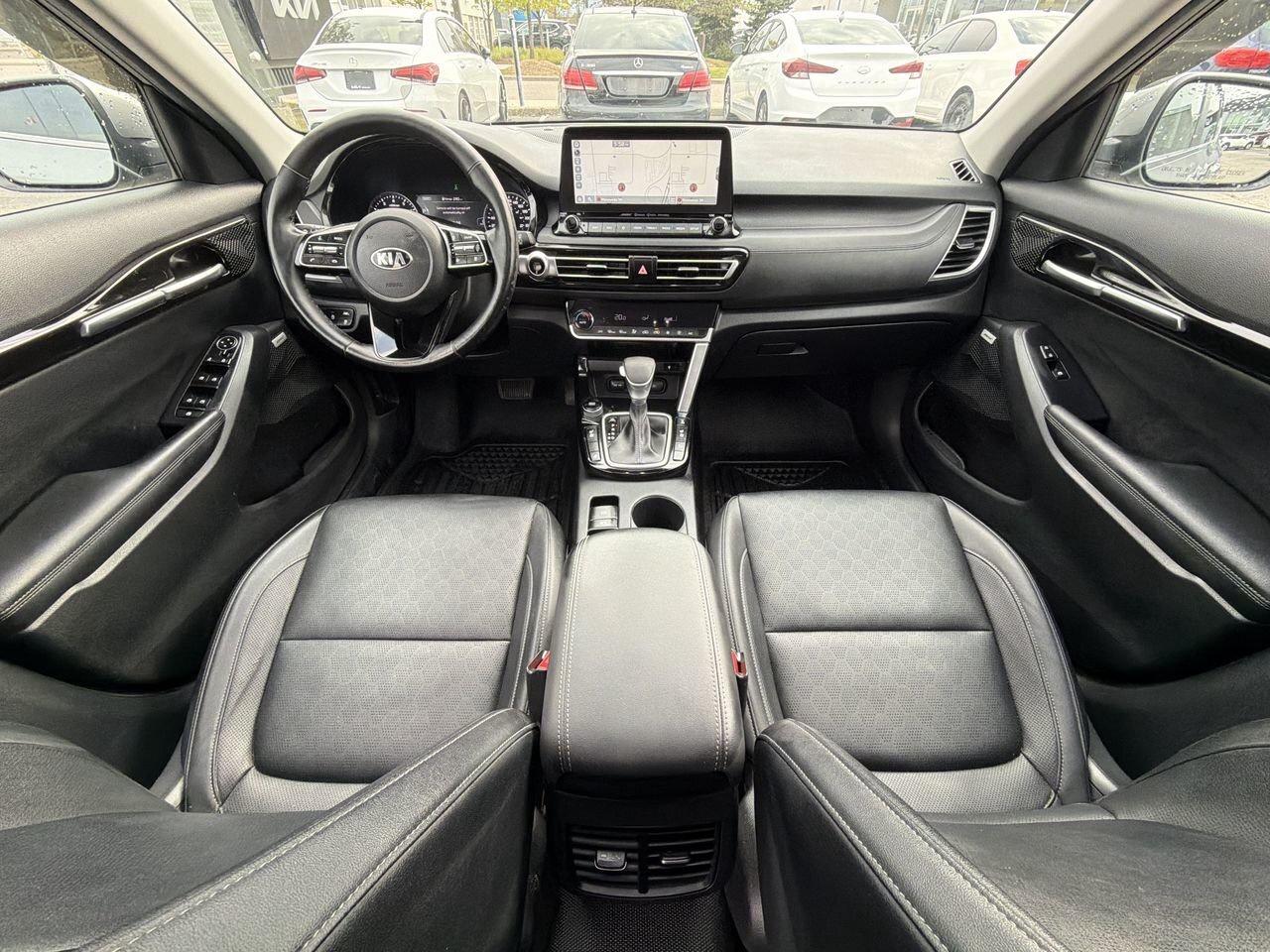 2021 Kia Seltos SX AWD HUD   Bose Spkrs   Sunroof   Vent & Htd Sea Photo
