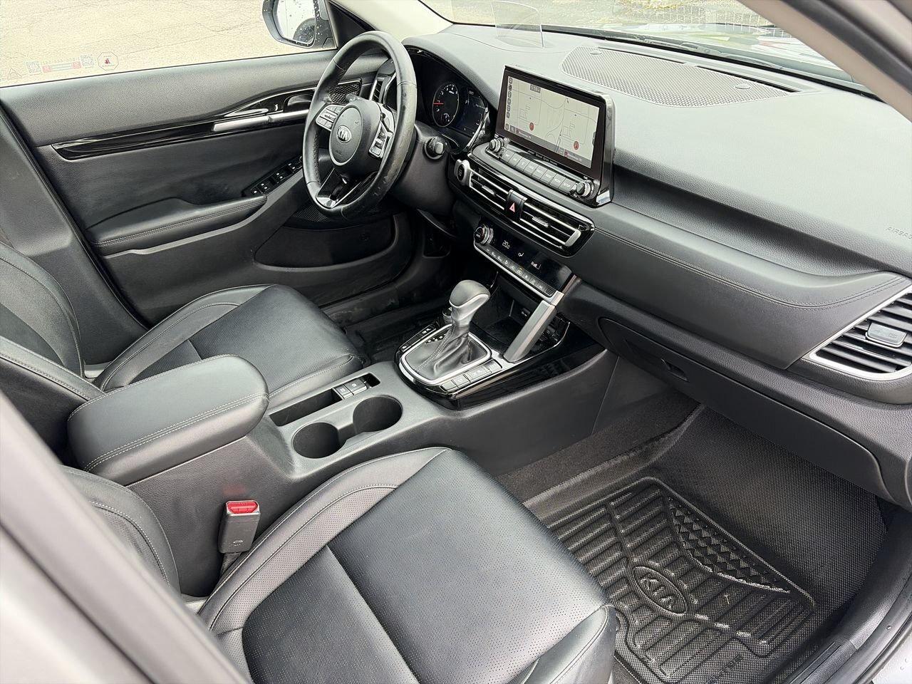 2021 Kia Seltos SX AWD HUD   Bose Spkrs   Sunroof   Vent & Htd Sea Photo