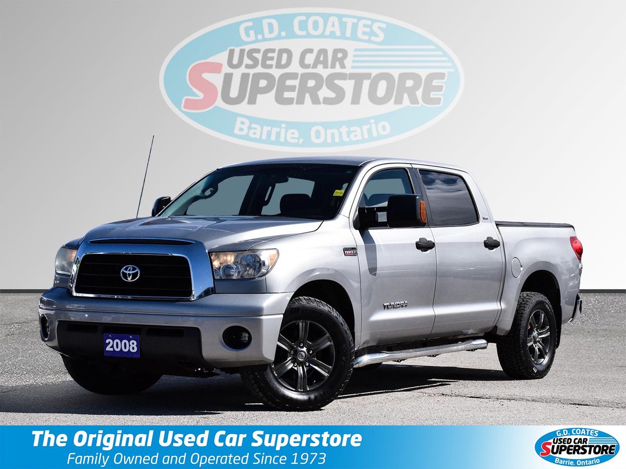 2008 Toyota Tundra SR5 CrewMax 4x4 ~5.7L i-FORCE V8 ~ONLY 139,000 KM! Photo0