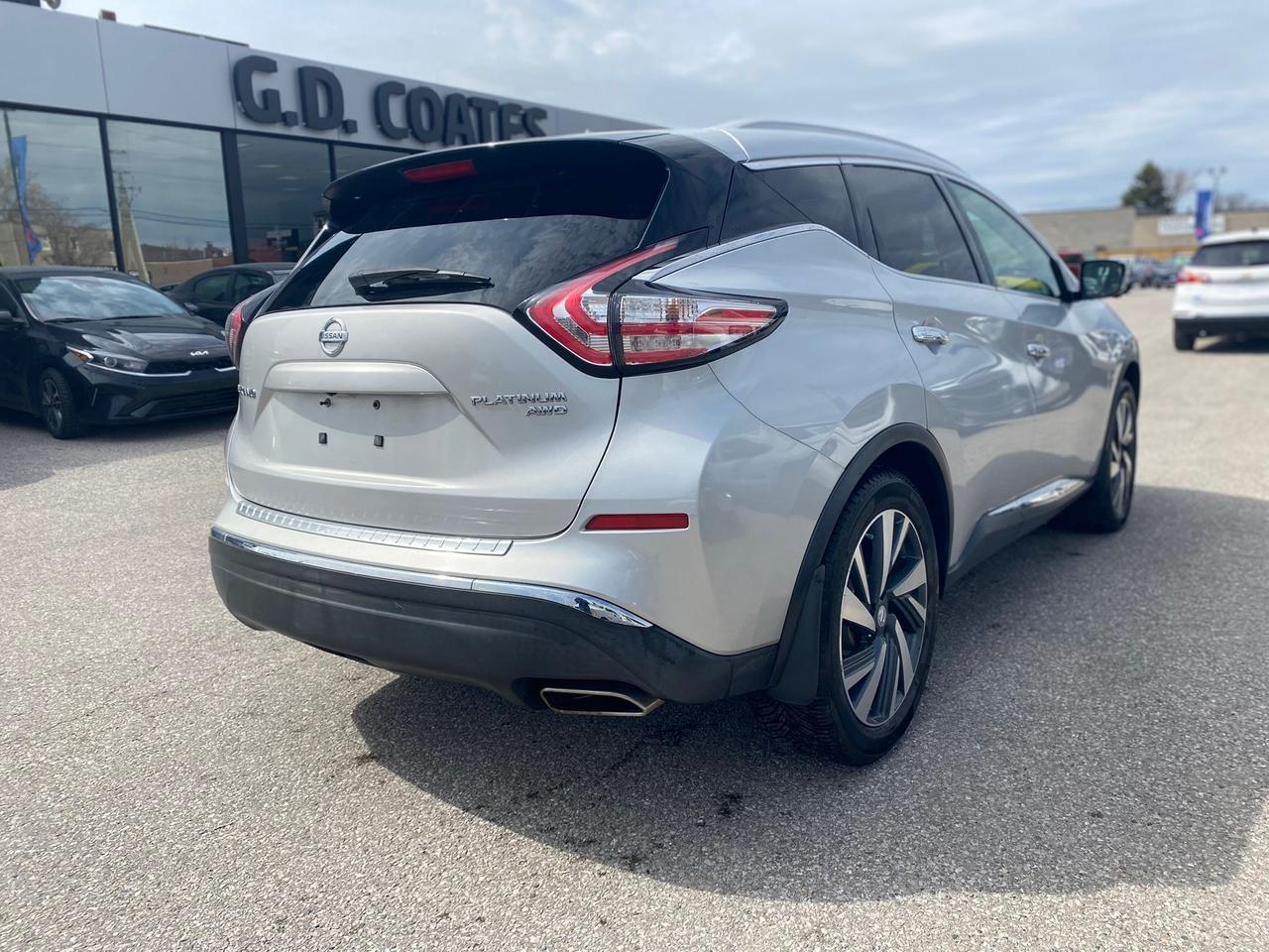2015 Nissan Murano Platinum AWD ~Nav ~Moonroof ~Heated Leather ~BOSE Photo3