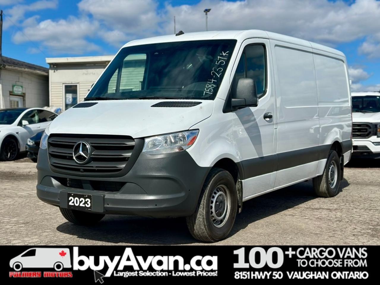 2023 Mercedes-Benz Sprinter Cargo Van Sprinter 2500 144 WB Diesel + Divider 4 NEW TIRES Photo