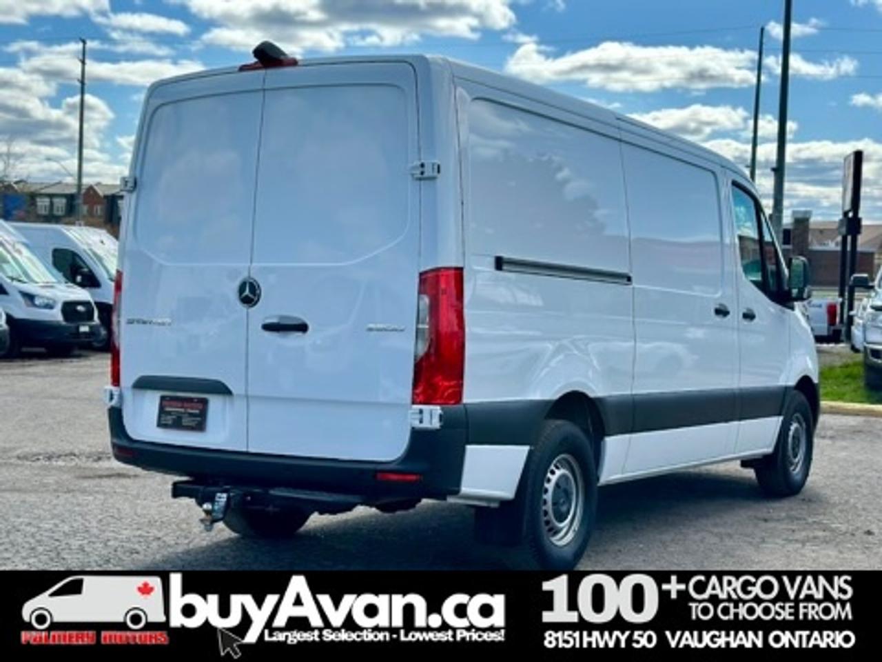 2023 Mercedes-Benz Sprinter Cargo Van Sprinter 2500 144 WB Diesel + Divider 4 NEW TIRES Photo