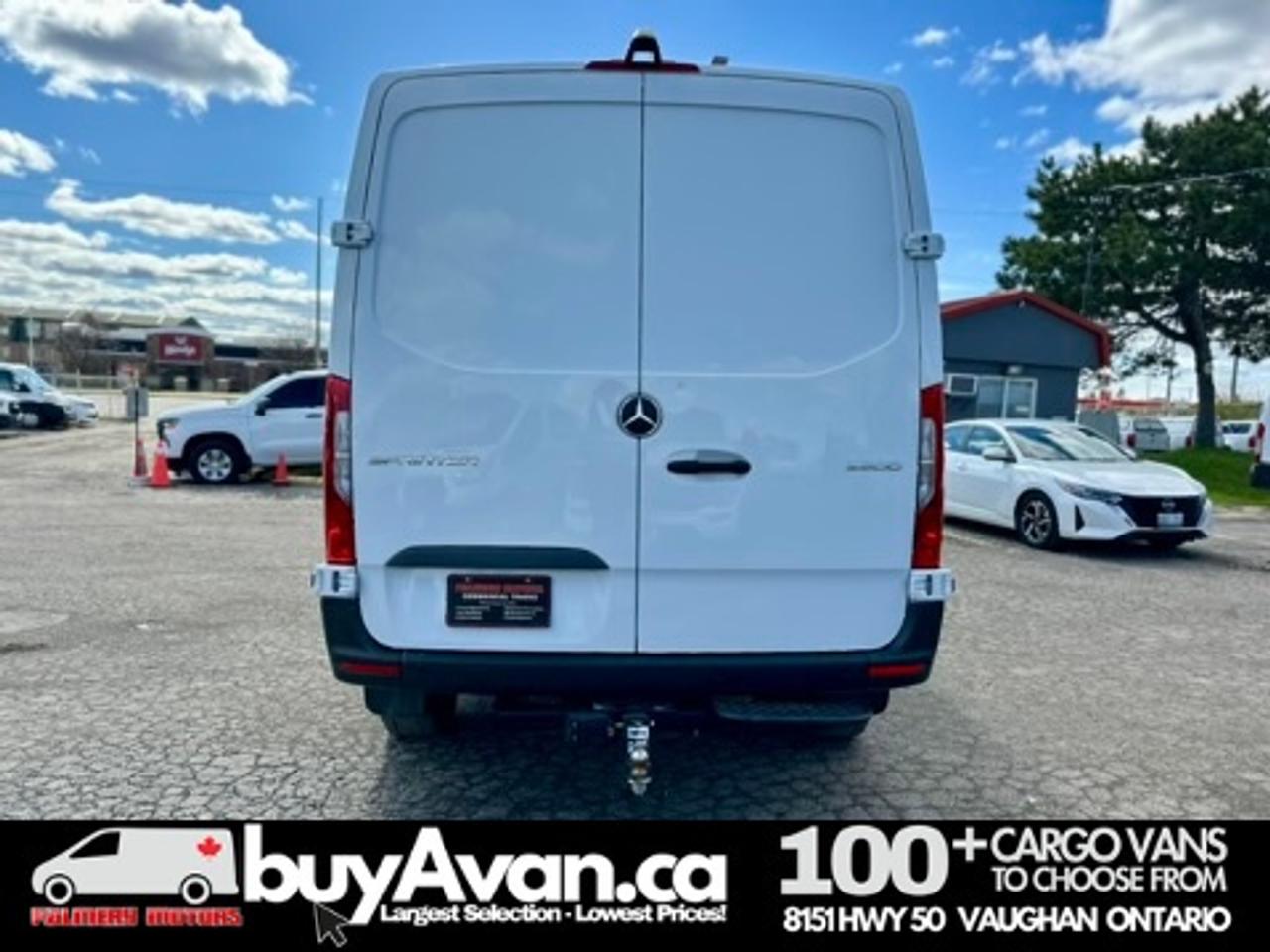 2023 Mercedes-Benz Sprinter Cargo Van Sprinter 2500 144 WB Diesel + Divider 4 NEW TIRES Photo