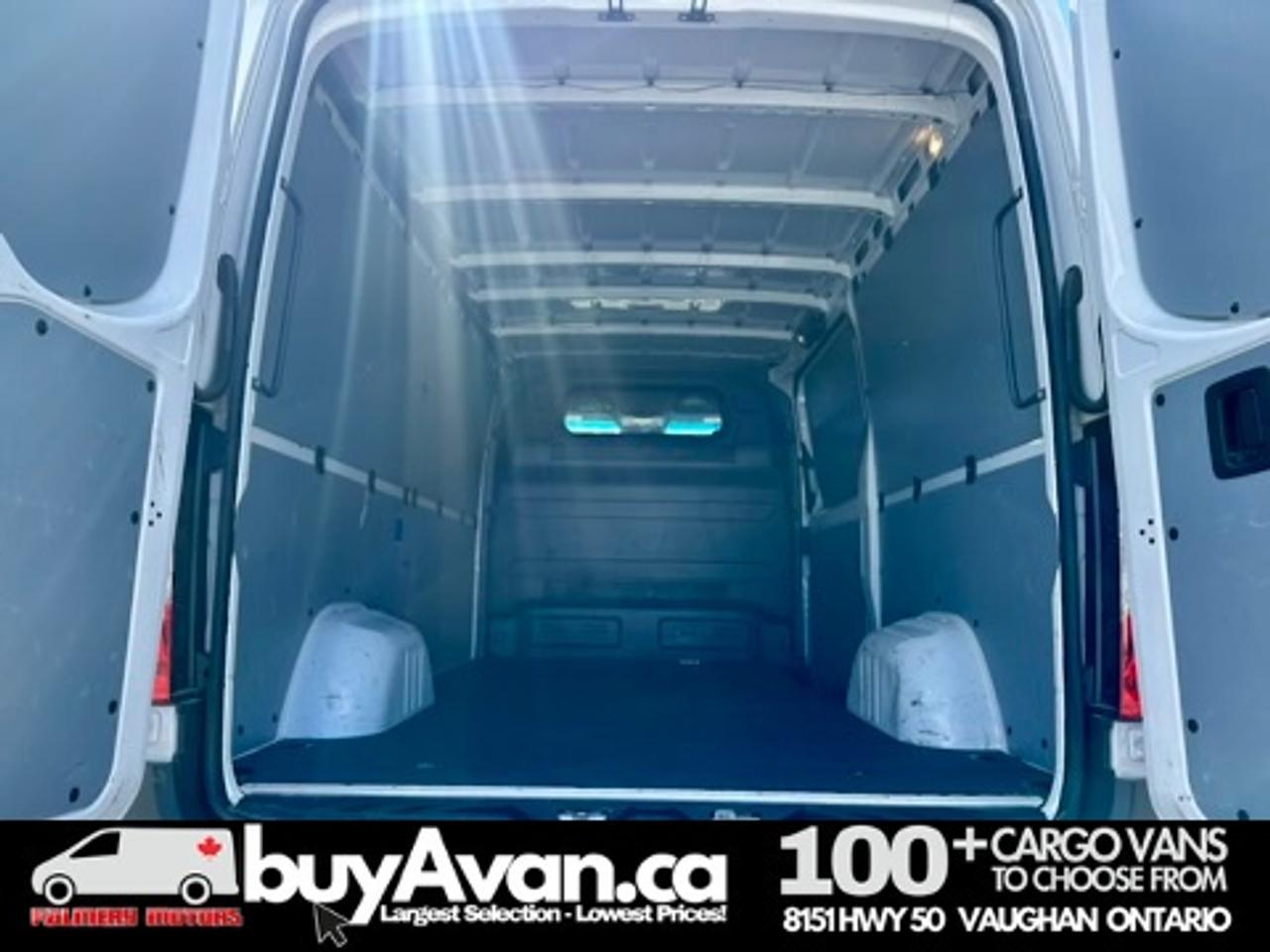 2023 Mercedes-Benz Sprinter Cargo Van Sprinter 2500 144 WB Diesel + Divider 4 NEW TIRES Photo