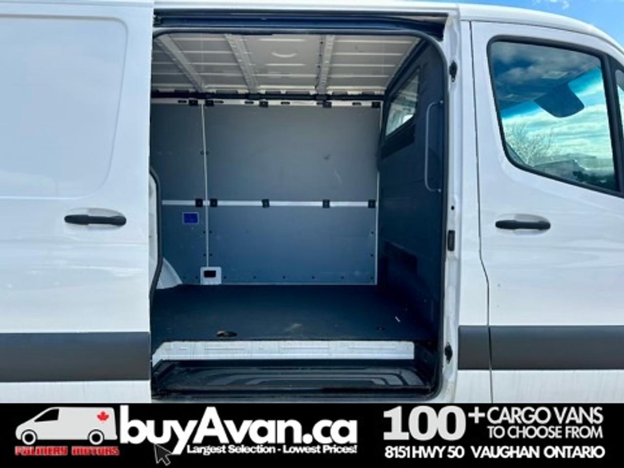 2023 Mercedes-Benz Sprinter Cargo Van Sprinter 2500 144 WB Diesel + Divider 4 NEW TIRES Photo
