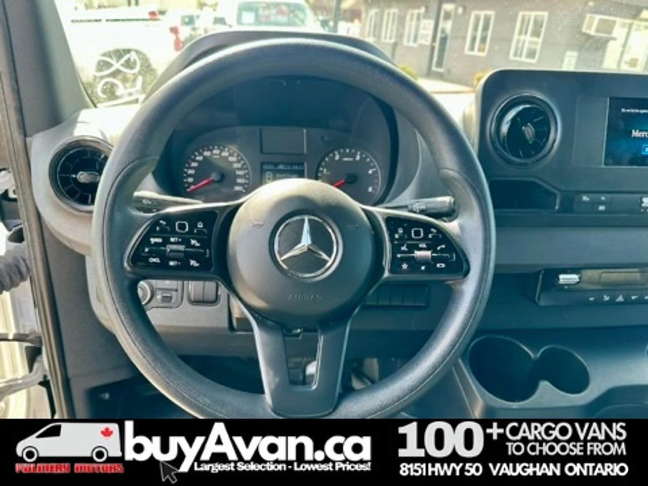 2023 Mercedes-Benz Sprinter Cargo Van Sprinter 2500 144 WB Diesel + Divider 4 NEW TIRES Photo