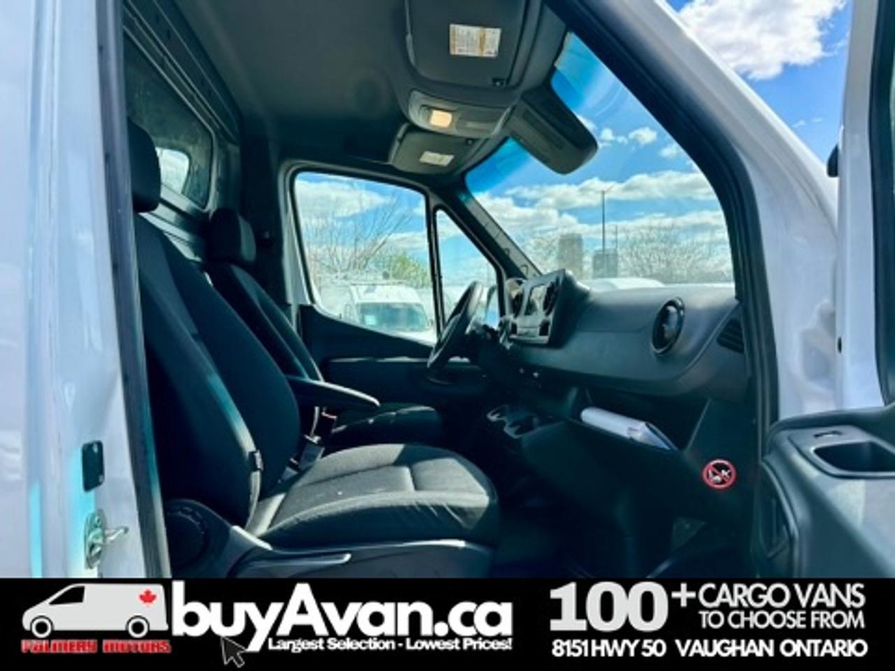 2023 Mercedes-Benz Sprinter Cargo Van Sprinter 2500 144 WB Diesel + Divider 4 NEW TIRES Photo