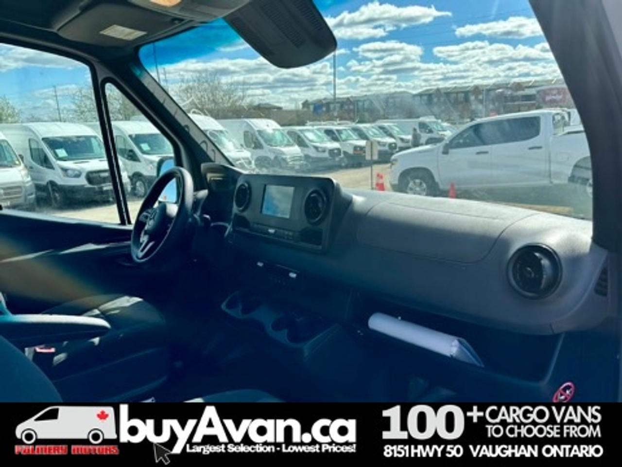 2023 Mercedes-Benz Sprinter Cargo Van Sprinter 2500 144 WB Diesel + Divider 4 NEW TIRES Photo