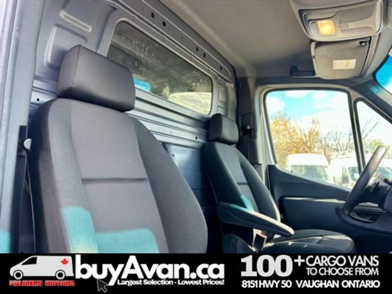 2023 Mercedes-Benz Sprinter Cargo Van Sprinter 2500 144 WB Diesel + Divider 4 NEW TIRES Photo