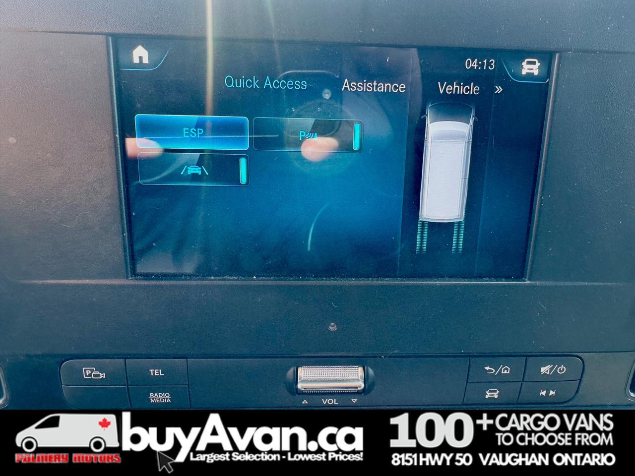 2023 Mercedes-Benz Sprinter Cargo Van Sprinter 2500 144 WB Diesel + Divider 4 NEW TIRES Photo