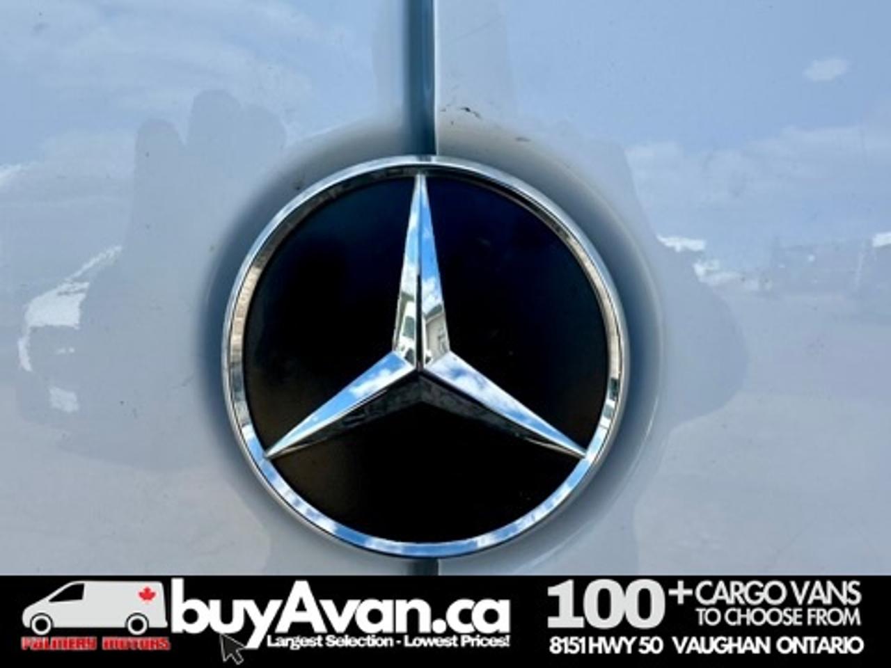 2023 Mercedes-Benz Sprinter Cargo Van Sprinter 2500 144 WB Diesel + Divider 4 NEW TIRES Photo